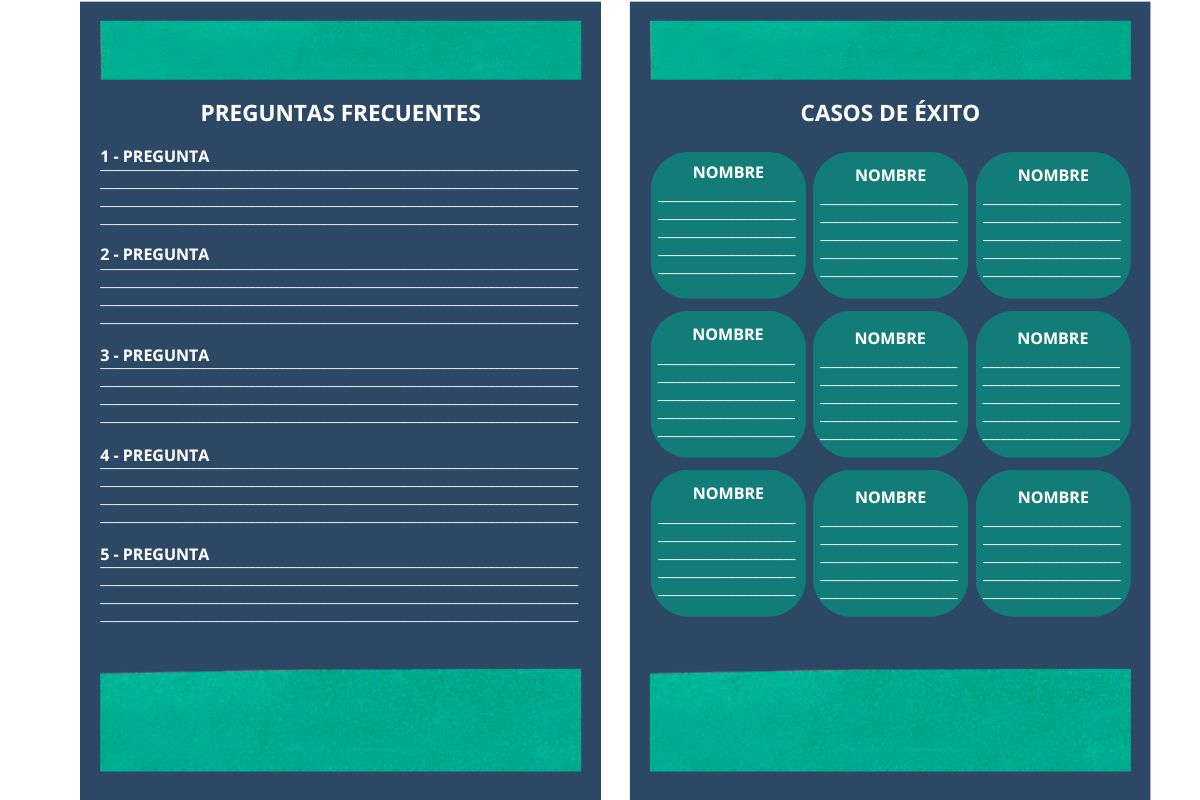 Creación de landings institucionales