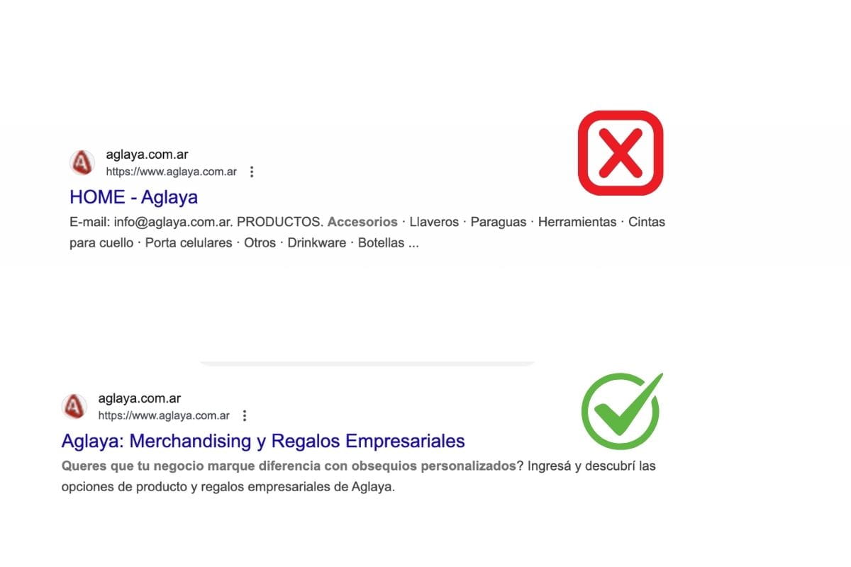 Mejora de etiquetas SEO